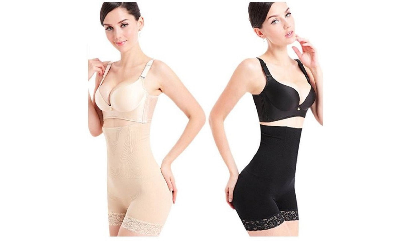 Pantaloni modelatori cu dantela
