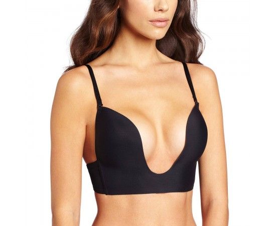 Sutien push-up cu decolteu adanc U-plunge – cu bretele